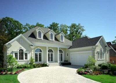 warm cream exterior paint