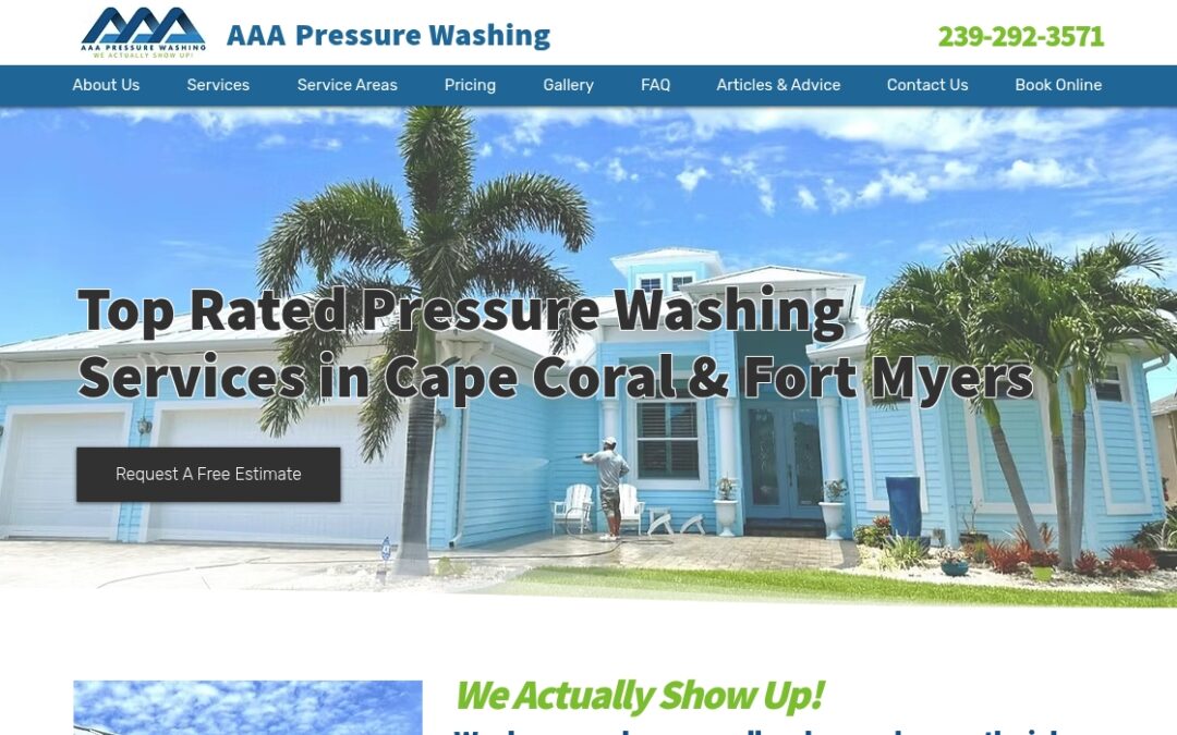AAA Pressure Washing Reviews