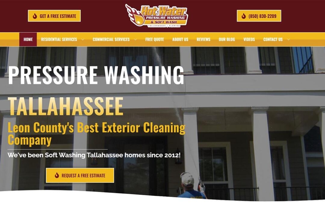 Hot Water Pressure Washing